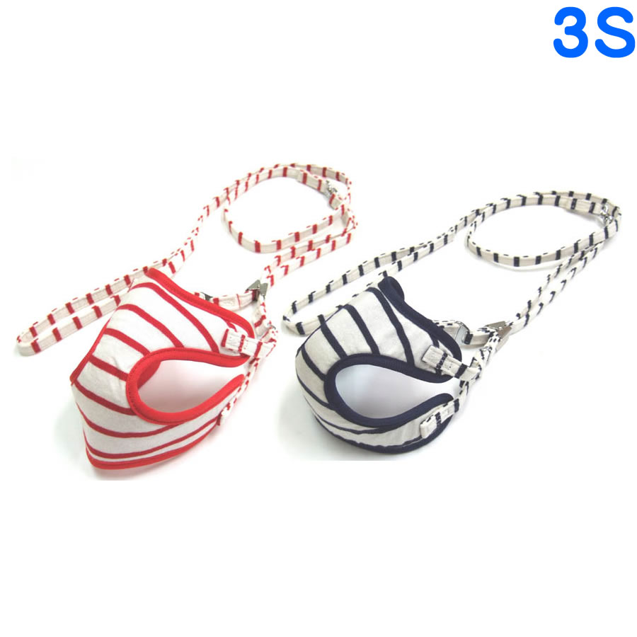 【抽選で最大100%ポイントバック！】 岡野製作所 ニットボーダーソフトハーネスリード 3S (レッド、ネ..