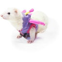 【本日!抽選で最大100%ポイントバック!】 レインボー ferret ランランハーネスウェア ちょうちょ M