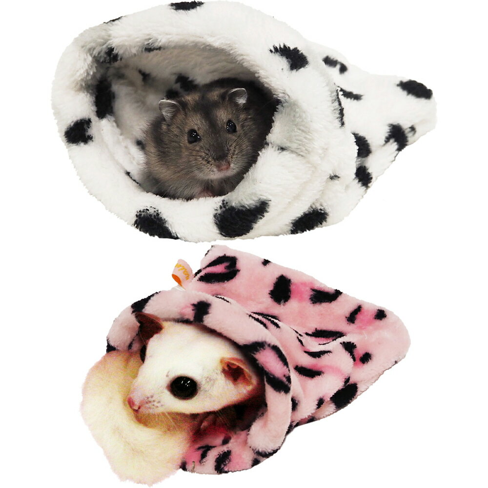 【抽選で最大100%ポイントバック！】 [ 正規品 ] レインボー もぐねんね ピンク ホワイト [ ハムスター モモンガ 寝袋 寝ぶくろ 2024 ]のサムネイル