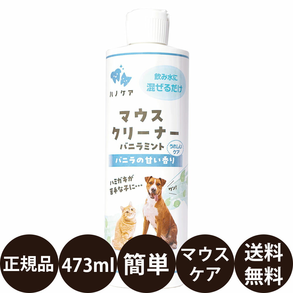 【賞味期限:2027/3/23】[ あす楽 正規品 送料無料 ] KPS ハノケア マウスクリーナー バニラミント 473ml [ ケーピー…