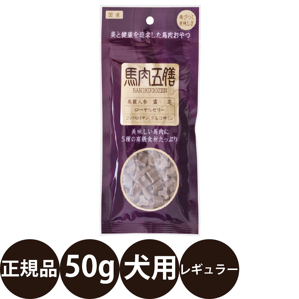 オリエント 馬肉五膳 レギュラー 50g