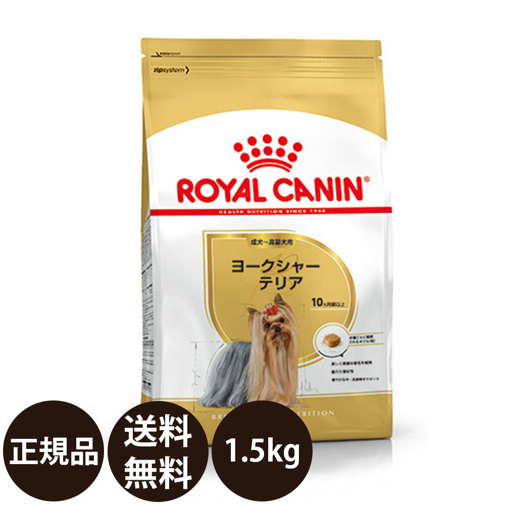  ロイヤルカナン ヨークシャーテリア 成犬・高齢犬用 1.5kg 