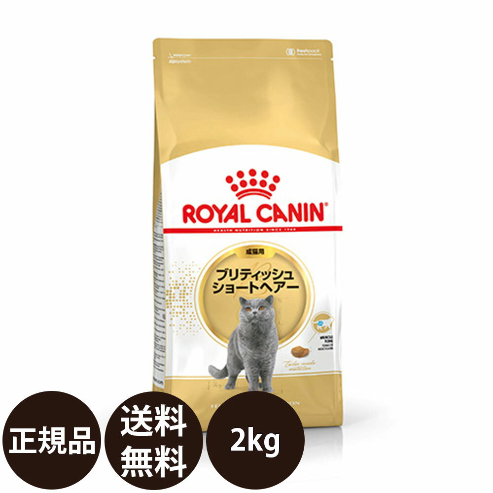  ロイヤルカナン ブリティッシュショートヘアー 成猫用 2kg 