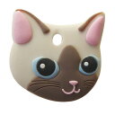【抽選で最大100%ポイントバック!】 ワールド商事 ペットキーカバー 猫 ポイントカラー 【メール便配送可能】