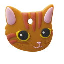 【抽選で最大100%ポイントバック!】 ワールド商事 ペットキーカバー 猫 茶トラ 【メール便配送可能】