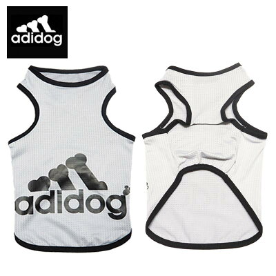 新色登場 adidog / アディドッグ /メッシュ タンクトップ 犬 犬服 ドッグウェア サイズS/M/L/XL/XXL 5COLORS