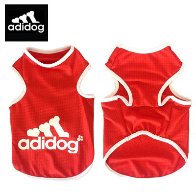新色登場 adidog / アディドッグ /メッシュ タンクトップ 犬 犬服 ドッグウェア サイズS/M/L/XL/XXL 5COLORS