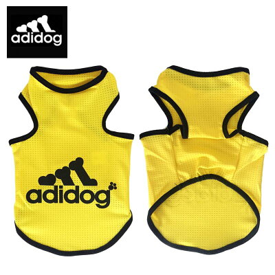 新色登場 adidog / アディドッグ /メッシュ タンクトップ 犬 犬服 ドッグウェア サイズS/M/L/XL/XXL 5COLORS