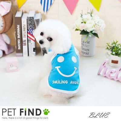 犬 服 スマイルニコちゃん タンクトップ S~XXL 犬の服