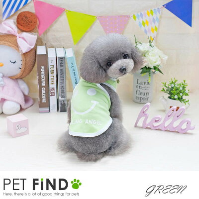 犬 服 スマイルニコちゃん タンクトップ S~XXL 犬の服