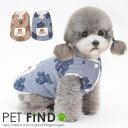 【20%OFFクーポン対象商品】犬 服 秋冬 くまさん柄ベスト 裏起毛 もこもこ 猫 犬ベスト 前開き 冬服 小型犬 中型犬 防寒