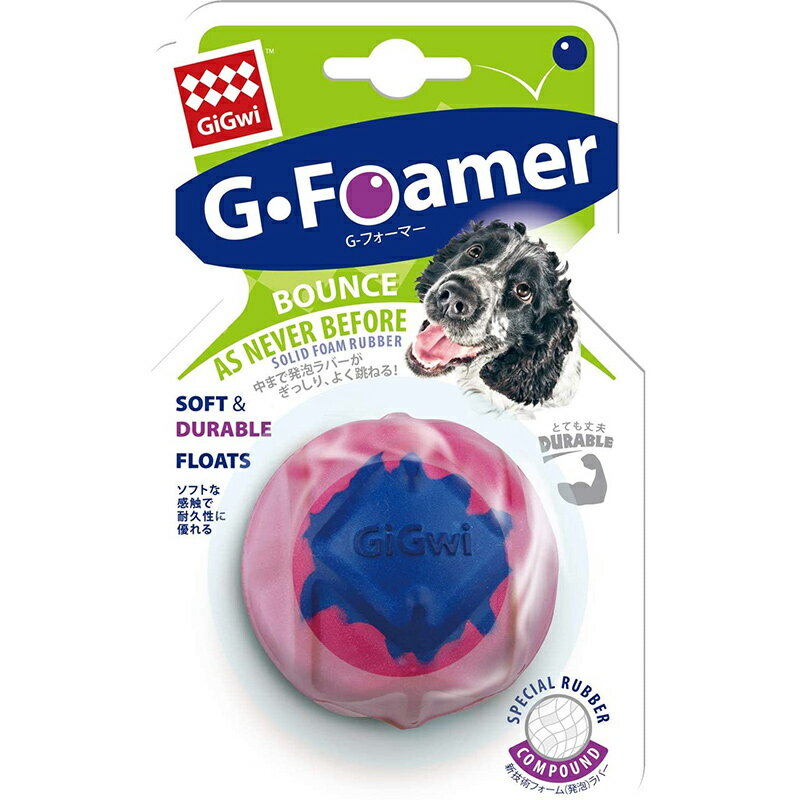 犬のおもちゃ プラッツ PLATZ GiGwi GiGwi G-フォーマーボール　ピンク