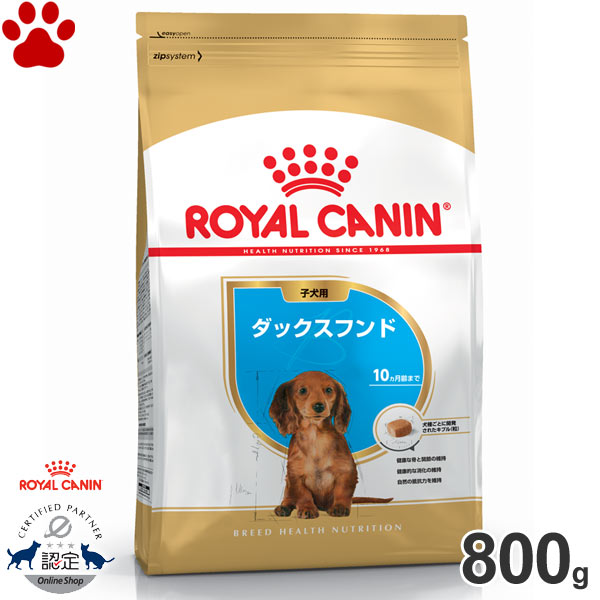 【9】 賞味期限：2024/8/29 正規品 ロイヤルカナン 犬ドライ ダックスフンド 子犬用(生後10ヵ月以下) 800gドライフード ドッグフード ロイカナ BHN