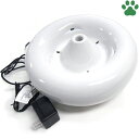 【45】 ジェックス ピュアクリスタル セラミックス 猫用 1.5L 本体+軟水化フィルター(半円タイプ) 1枚入り 水 循環 給水器 給水機 GEX CERA...