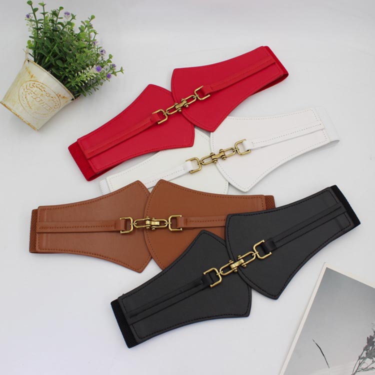 Nature楽天市場店のサッシュベルト 太め ベルト 太 ゴムベルト レディース 太ベルト コルセットベルト 幅広ベルト ウエストゴム ウエストマーク おしゃれ ベルト ワンピース用 春 夏 秋 冬 オールシーズン アクセサリー 衣装 イベント 小物 雑貨｜アングル2