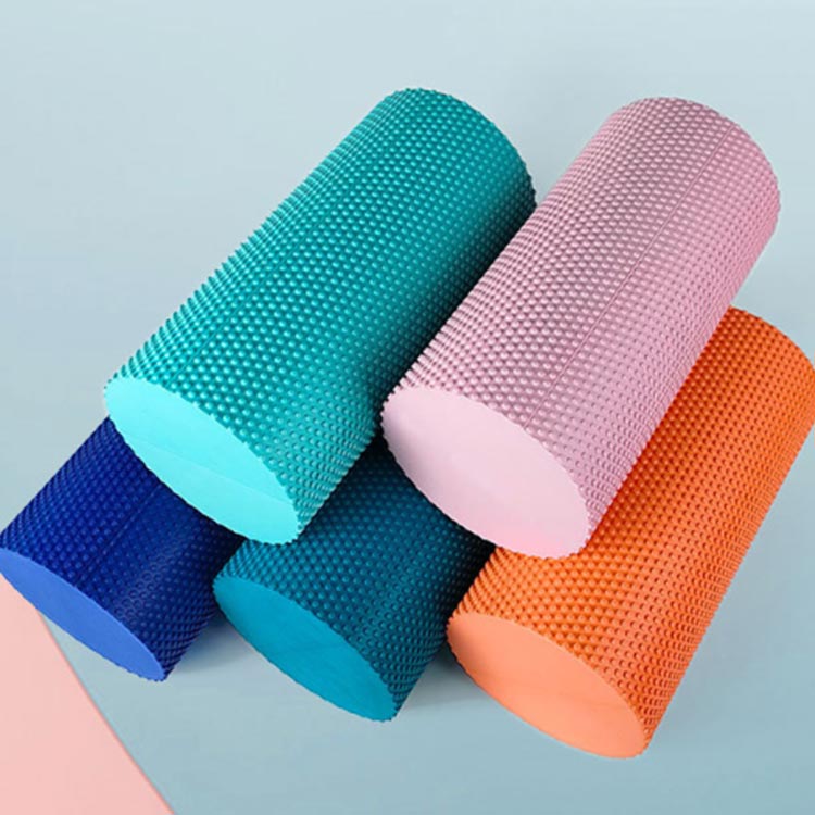 Nature楽天市場店のヨガポール ストレッチ用ポール 長さ60/45/30cm 直径15cm ショート エクササイズポール リセットポール 体幹 ストレッチ用 フォームローラー 猫背 肩こり 腰痛 筋膜 ストレッチ ヨガ ダイエット器具 体幹トレーニング ピラティスポール ギフト プレゼント｜アングル2