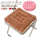 座布団 クッション ビスケット クッキー ビスケットクッション 超人気 おしゃれ 厚め5cm 座り心地いい 春 夏 秋 冬 オールシーズン フロアクッション 椅子 ソファー 用 車 車用 車載 シートクッション ペットベッド 立体 3Dデザイン 丸形 円形 正方形 直径 40cm