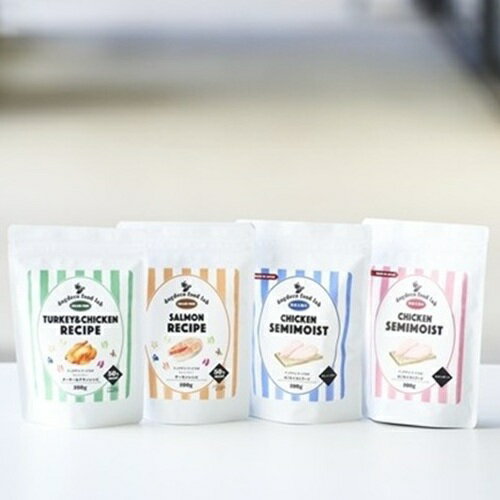 dogdeco food lab 全4種類のフード お試しパック200g×4点セット 800g