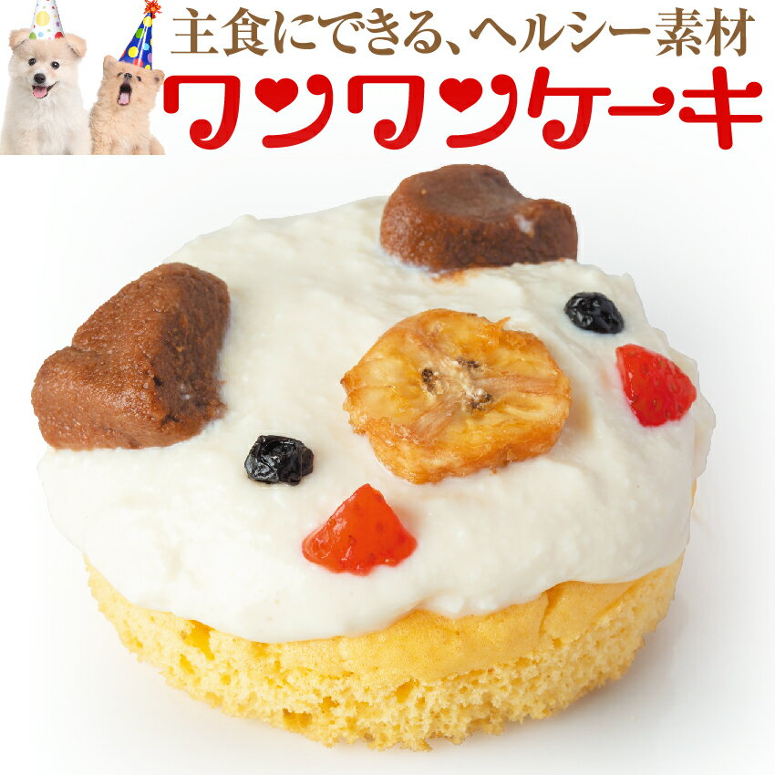 犬用 誕生日ケーキ(大豆のワンワン 