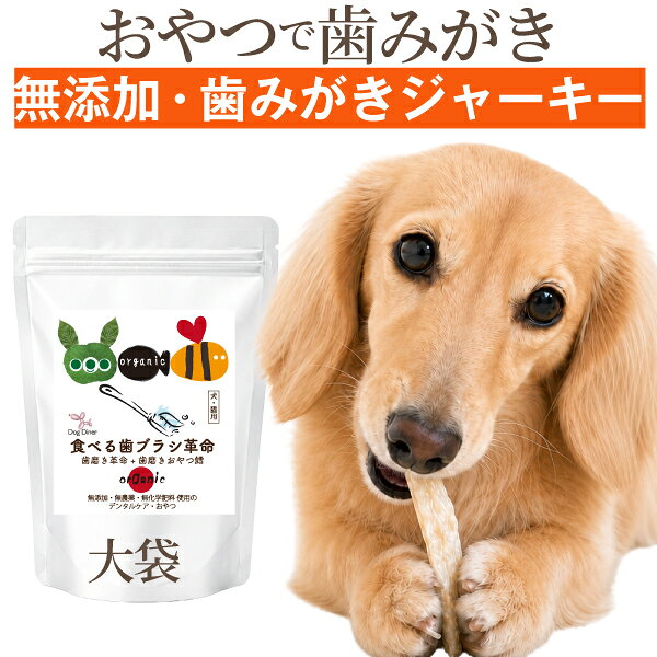 食べる歯ブラシ革命 大袋 59g 国産 無添加 デンタルケアおやつ