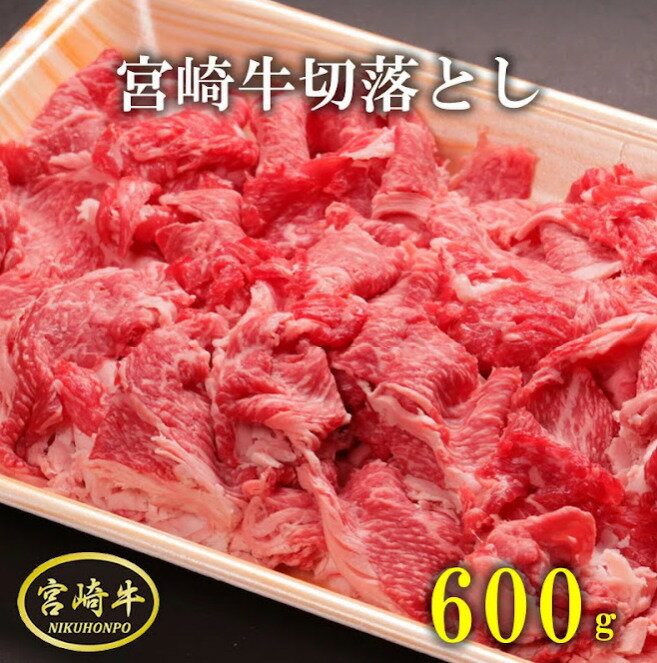 ＼宮崎物産展 500円OFFクーポン配布中／訳あり 宮崎牛 こま切れ 600g 牛ネック スネ肉 ミックス 国産 九州産 宮崎 都城産 牛肉 小間切れ 600g 2～3人前 黒毛和牛 こま切れ肉 牛スネ肉 牛すね肉 切り落とし 赤身肉 焼肉 焼き肉 訳ありお肉 冷凍肉 高級冷凍食品 自宅用