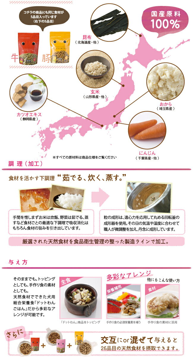ドットわん鶏ごはん 3kg犬用 ドッグフード ドライフード dotwan あす楽当日発送