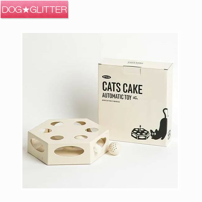 バイトミー キャッツ ケーキ自動おもちゃ猫用 おもちゃ キャットトイ タイマー設定 BITE ME