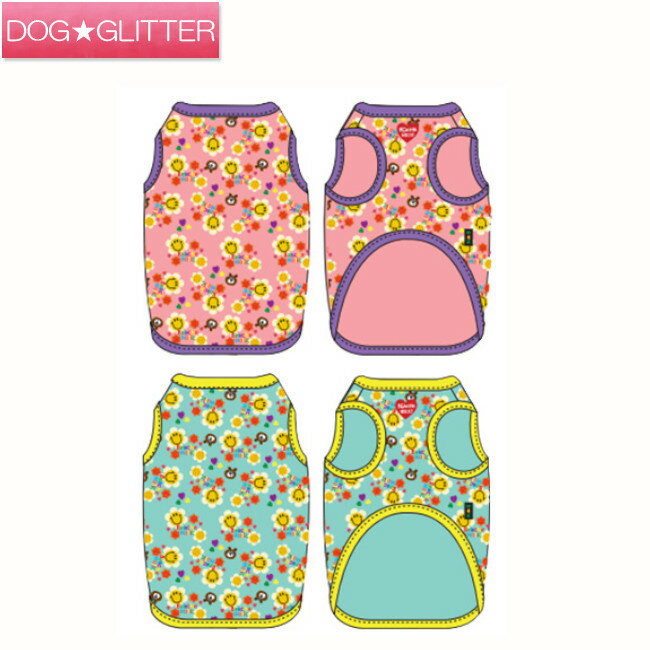 ビーチェホリック お花いっぱいタンク犬用 ペット服 わんちゃん ワンちゃん 犬服 ...