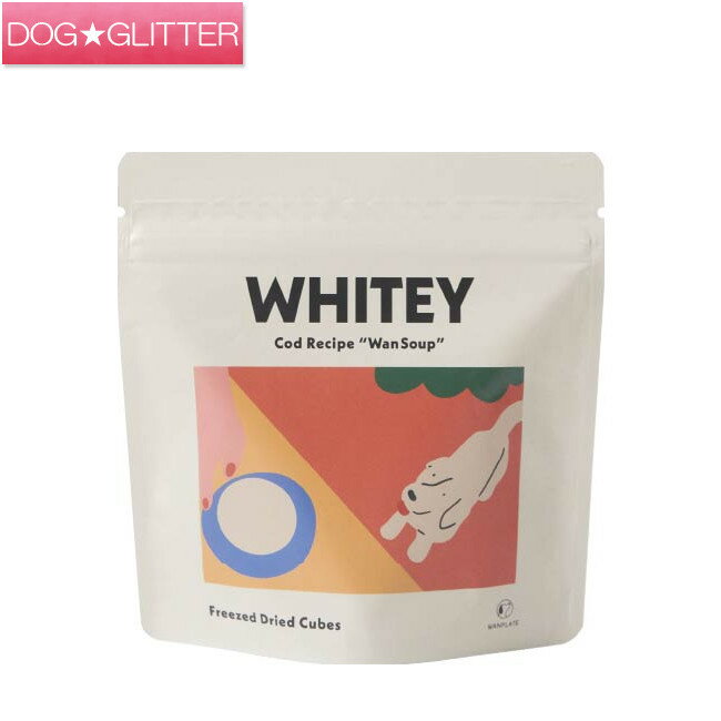 ワンプレート ワンスープ WHITEY タラレシピ ミニパック 28g犬用 ドッグフード スープ 国産 一般食 おかず おやつ 魚肉 WanSoup T-pet