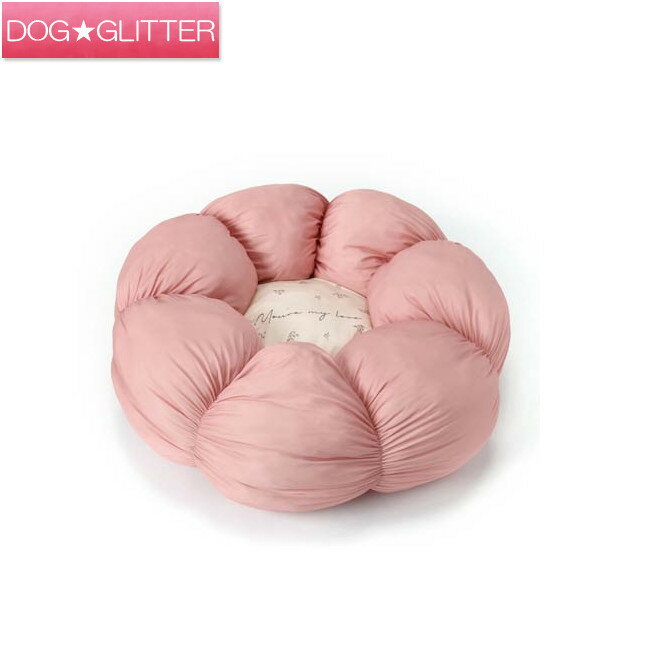 乐天商城 - ソルグラ 花型ピンクベッド犬用 犬ベッド クッション Solgra