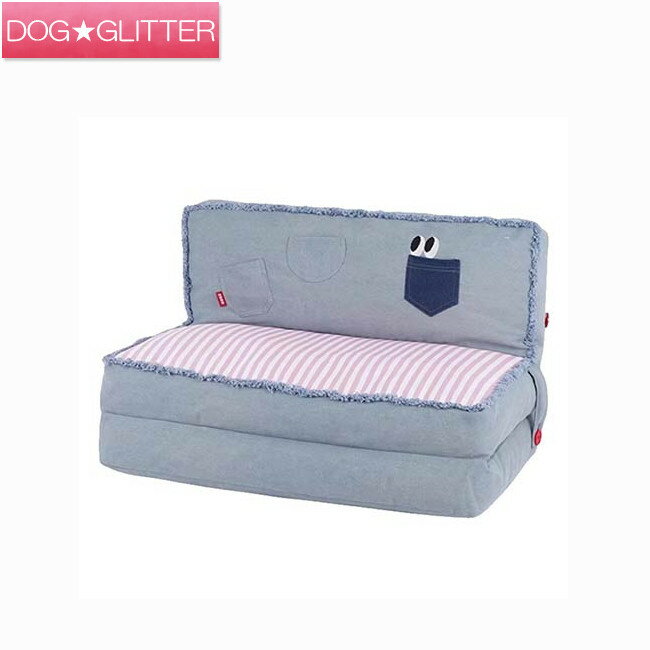 乐天商城 - ゼゼ デニムキングサイズソファーベッド犬用 猫用 ペット用 ベッド zeze DENIM Kingsize Sofa Bed