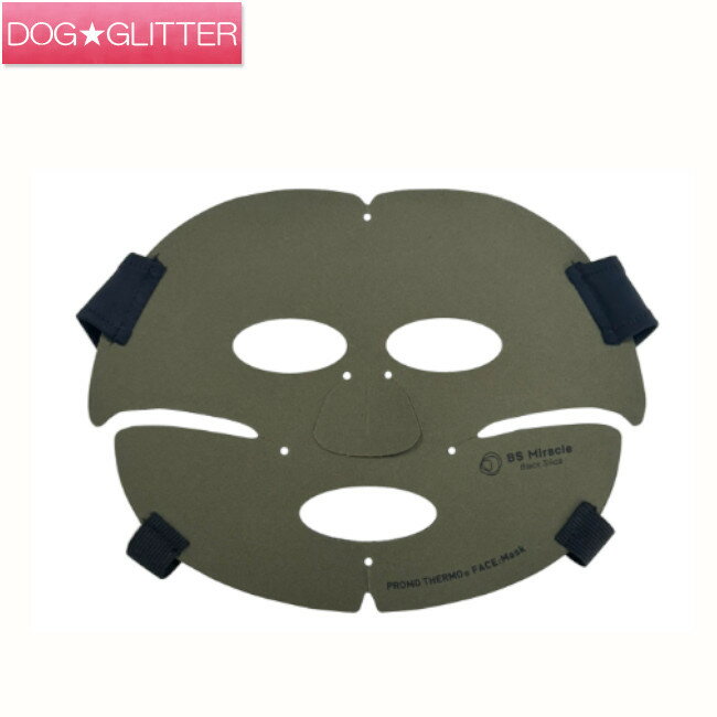 プロモサーモ フェイスマスク ブラックシリカ人用保温 保湿 美肌 日本製 美容マスク 肌リフレッシュ 美..