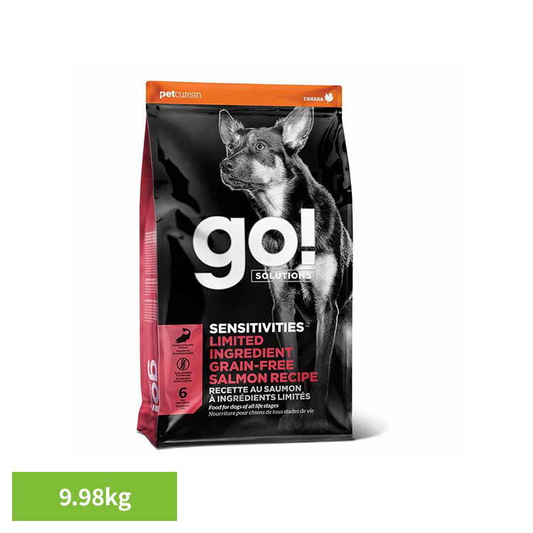 Rakuten - GO！センシティブLID サーモン 9.98kg ドッグフード グレインフリー プレミアムフード アレルギー サーモン 全年齢 全犬種 サーモン シンプル 敏感 グローバルペットニュートリション 【B】