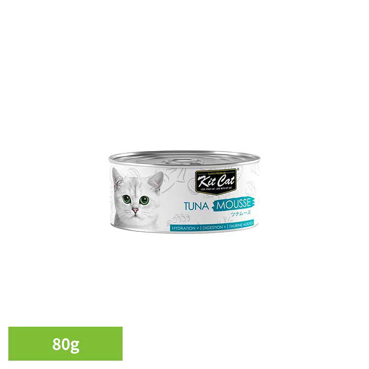 Rakuten - キットキャット ツナムース80g ウェットフード プレミアム 猫 ムース 素材 缶詰 美味しい キットキャット ツナ キトン グローバルペットニュートリション 【B】
