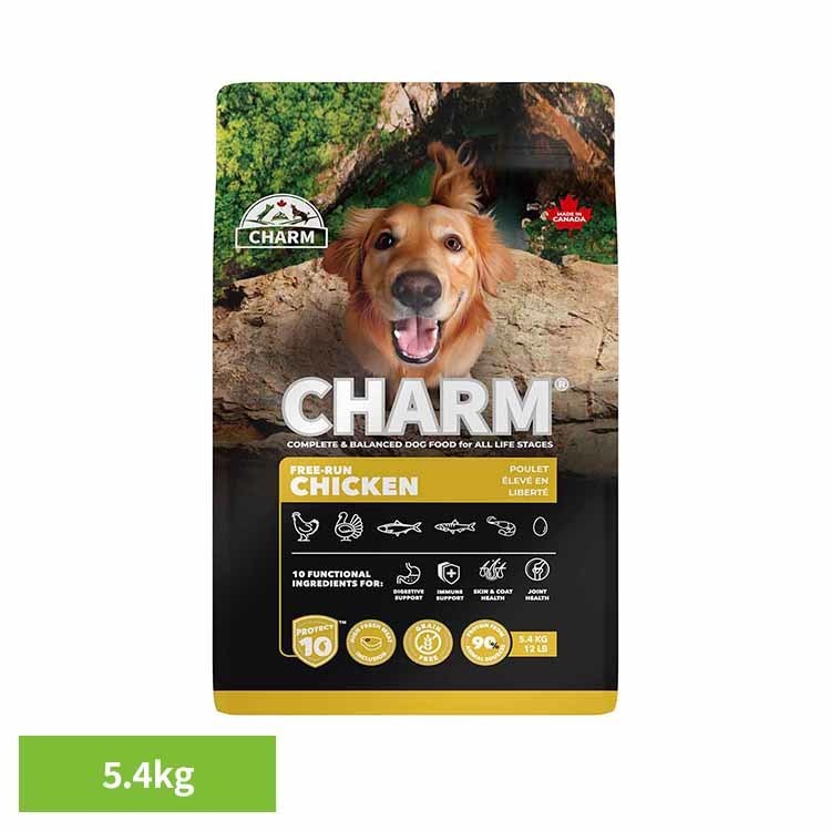 乐天商城 - CHARM フリーランチキンドッグフード 5.4kg チャーム ドッグフード プレミアムフード グレインフリー 犬 ナチュラル アレルギー 小粒 無添加 肥満 チャーム