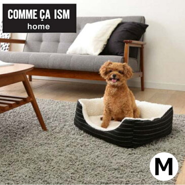 COMME CA ISM ペットベッド スクエアベッド Mサイズあったか ペットベッド ペット ベッド コムサ ペット用品 犬 猫 COM-SBM アイリスオーヤマ [2017af]