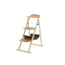 キャットラダーラック 95H ライトブラウン 送料無料 猫タワー ラダー 折りたたみ 移動 ハンモック 省スペース リッチェル