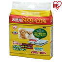 ペットシーツ ペットシート 【計1200枚】薄型 クリーンペットシーツレギュラーハーフサイズ 300枚×4個 犬 トイレシート おしっこシート レギュラーの半分 サイズ 大容量 まとめ買い 4個 4袋 P-NS-300RH アイリスオーヤマ