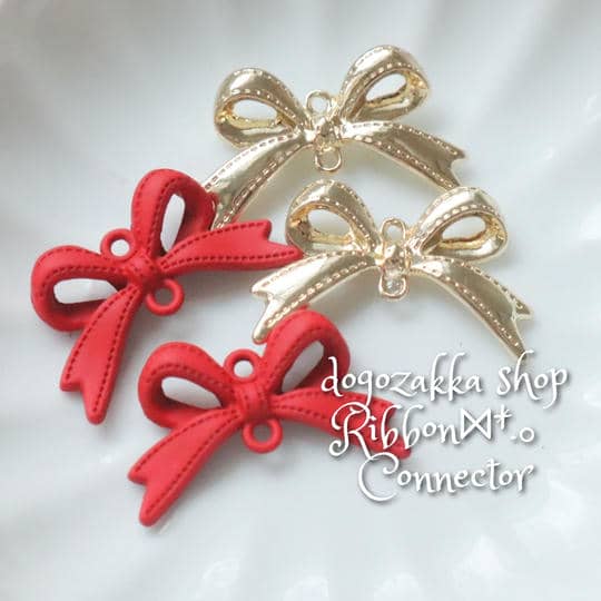 Rakuten - 【道後雑貨店】4個※リボンコネクター