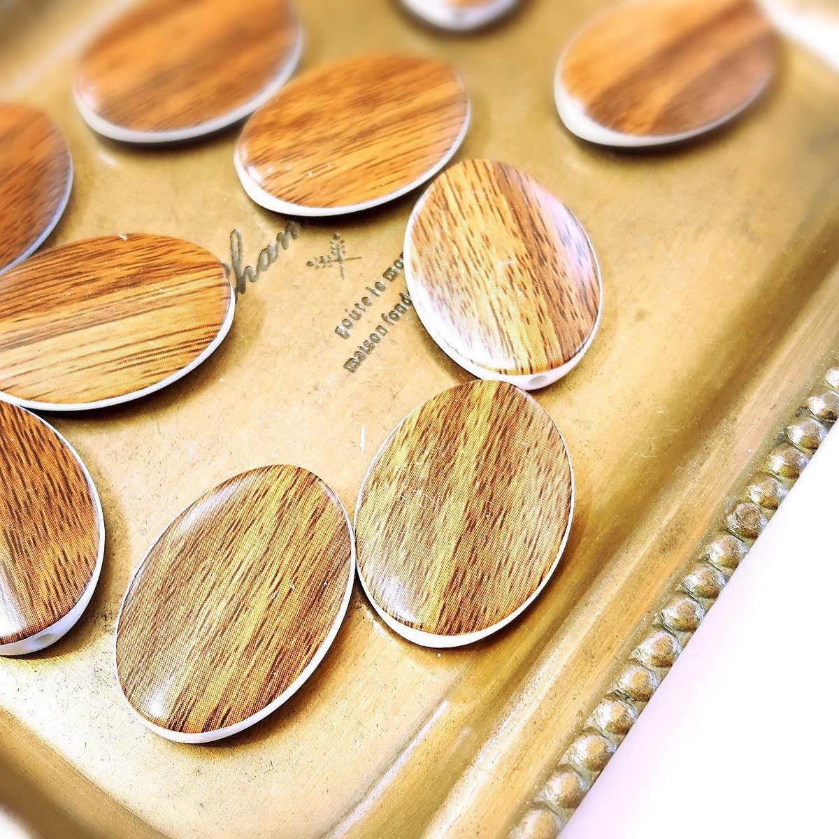 【道後雑貨店4-12】4個 ※ハンドメイド アクセサリーパーツ アクリルストーン アクリルビーズ チャーム ..