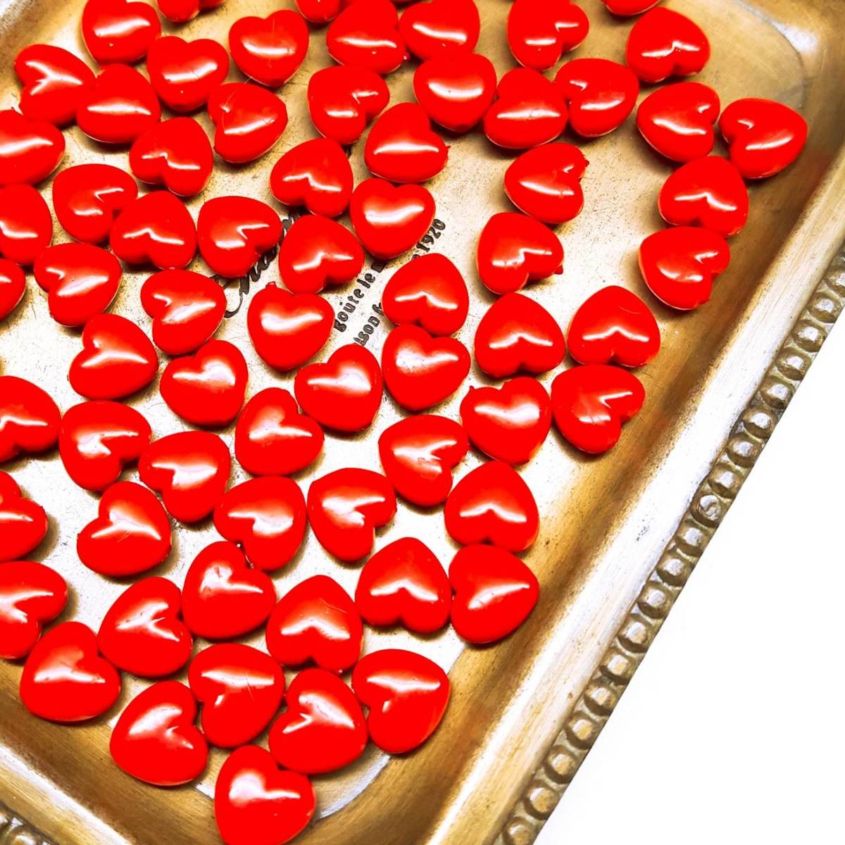 【道後雑貨店〕10こ pd差し色にぷっくり アクリルストーン アクリルビーズ チャーム レア インポート ..