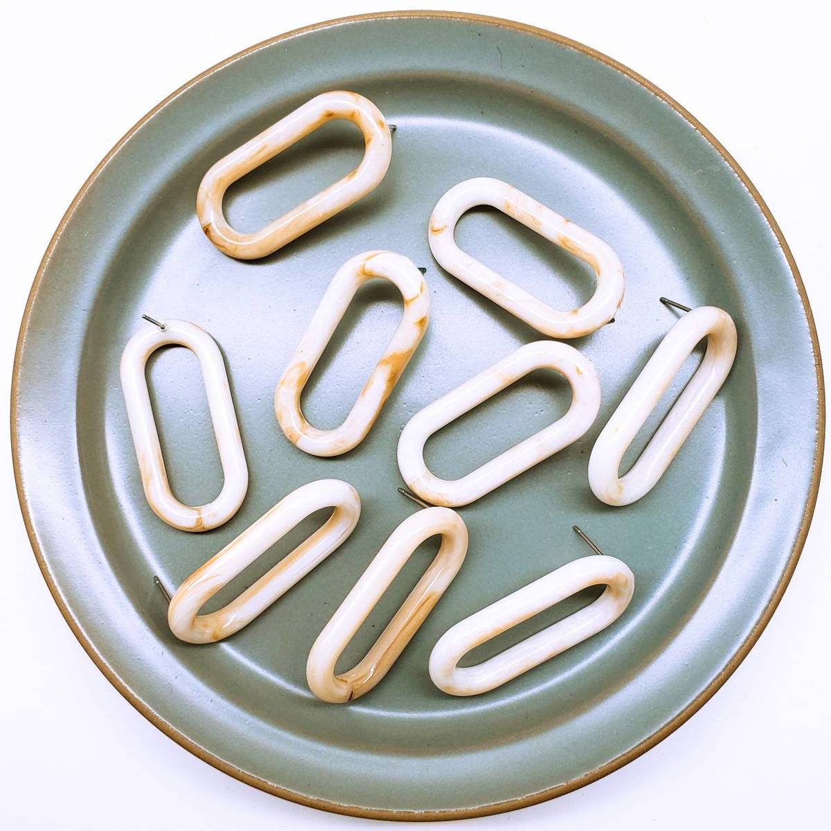 【道後雑貨店P15】4個 ※道後雑貨店オリジナル高品質ピアスパーツ　ハンドメイド アクセサリーパーツ ア..