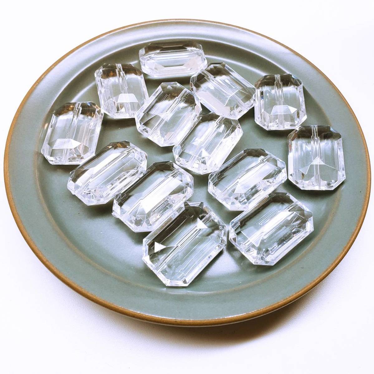 【道後雑貨店】4個 ※高品質☆道後雑貨店オリジナルパーツ ハンドメイド アクセサリーパーツ アクリルス..