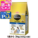 【マラソン期間限定!要エントリーでさらにP5倍】プロフェッショナルバランス 1歳から3kg(500g×6) ドッグフード 成犬 犬 アダルト ドックフード プロフェッショナル・バランス ペットフード 分包 小分け【D】