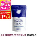 【スーパーSALE限定!要エントリーでさらにP5倍】H&J 乳酸菌 エイチジンブレス 人用 120粒 追跡可能メール便のみ送料無料(同梱不可)HJ1乳酸菌 口腔 おなか サプリメント 人