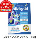 (2024年3月1日価格改定)ソリッドゴールド キャット フィット アズア フィドル 1kg 穀物不使用 グレインフリー グルテンフリー 猫 ねこ 成猫 肥満猫 タラ キャットフード solid gold