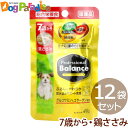 プロフェッショナルバランス パウチ 7歳から高齢犬用 鶏ささみ 40gペットライン×12袋 ウェットフード シニア 高齢 老犬 ペースト 液状 国産 水分補給 プロフェッショナル・バランス