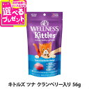 ウェルネス キトルズ ツナ クランベリー入り 56g 猫 キャット ご褒美 おやつ 魚 乳酸菌 穀物不使用 グレインフリー カリカリ トリーツ デンタルケア K...