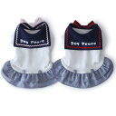 【最大800円オフクーポン!】犬 服 犬服 犬の服 Dog Peace(ドッグピース) 国内生産 日本製 メール便可 2WAYリボン・セーラーワンピース