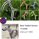 処分価格セール ZeroDC・ゼロディーシー 【メッシュパッテドハーネス】小型犬~中型犬 ハーネス クッション付き 犬 ハーネス 抜けない